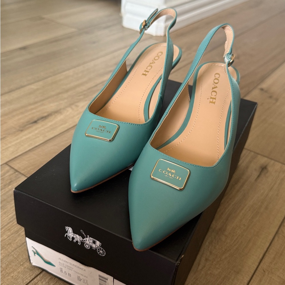 Coach Jillian slingback 8.5